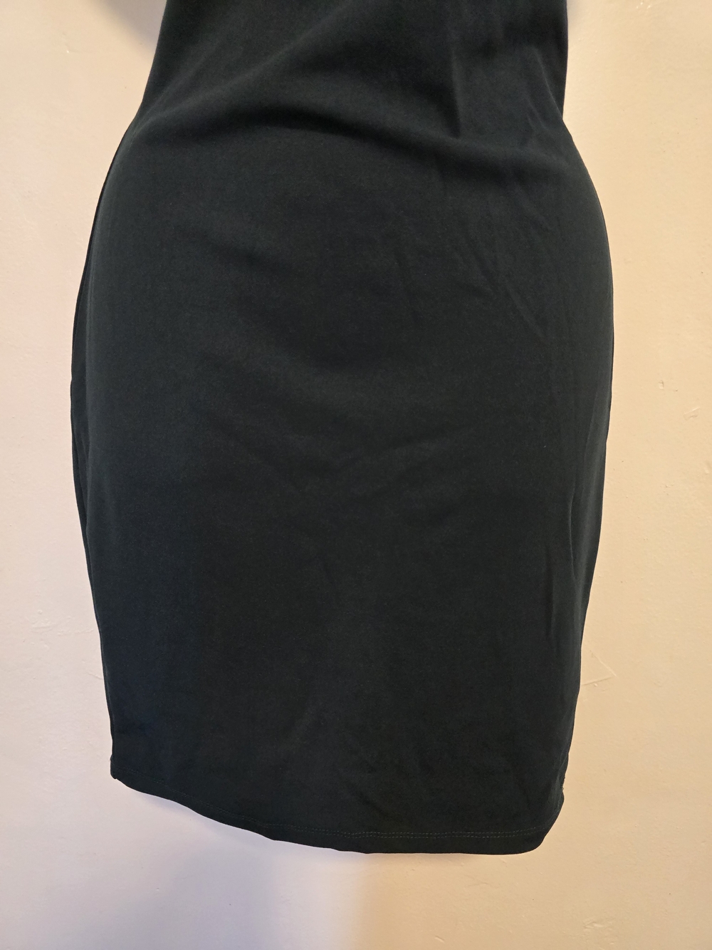 Mind Code - Ruffle-Trim Bodycon Mini Dress - Picture 3 of 12